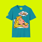 T-Shirt Pop-Art "La Principessa e il Cannolo"