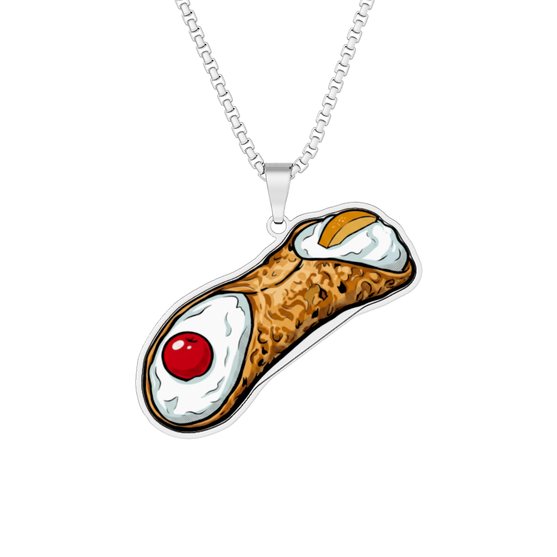Iconic Sterling Silver Photo Pendant Necklace – Sicilian Soul™